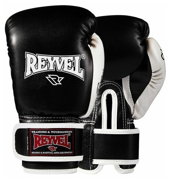 Боксерские перчатки Reyvel Beginning (Чёрный, 8oz)