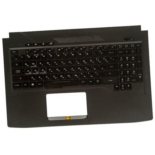 Клавиатура для ноутбука Asus GL503VD-1A с топкейсом с подсветкой black 90NB0GQ1-R31RU0 4935₽