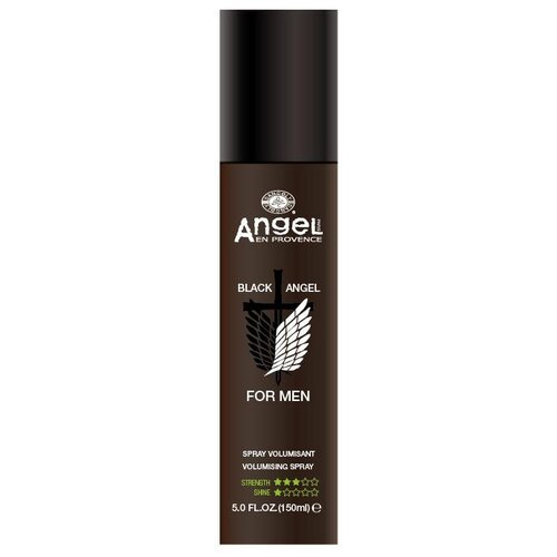 фото Angel Professional Спрей для волос BLACK ANGEL for Men, сильная фиксация, 150 мл