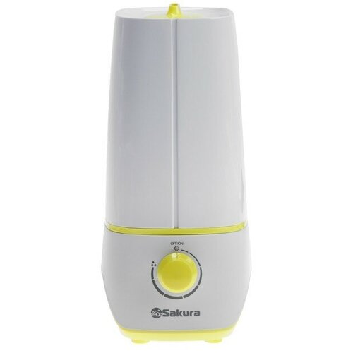 Увлажнитель воздуха Sakura SA-0609WBL ультразвуковой 18 Вт 2 л до 18 м2 бело-жёлтый 430800₽