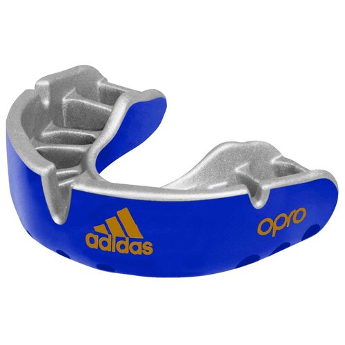 AdiBP35 Капа одночелюстная Opro Gold Gen4 Self-Fit Mouthguard синяя (размер Senior) - Adidas