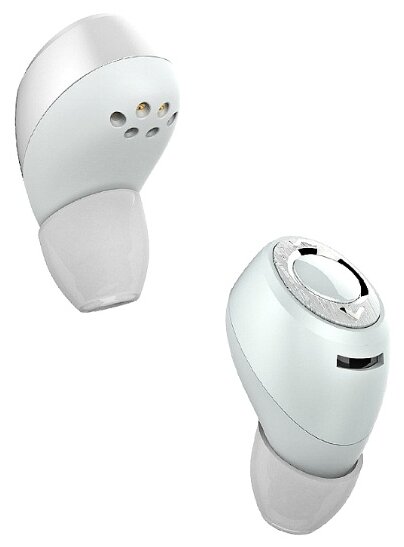 Стереогарнитура Bluetooth Mees TWS FIT1 white/silver*