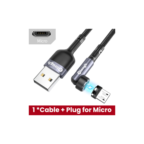 Магнитный кабель с поворотом на 540 градусов микро