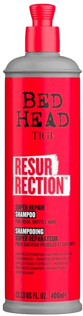 TIGI Шампунь увлажняющий для сухих и поврежденных волос / Bed Head Urban Anti+dotes Recovery 400 мл - фото №5