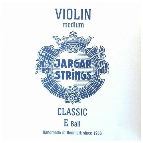 Jargar Strings Violin-E-ball Classic Отдельная струна Ми/Е для скрипки, среднее натяжение, шарик