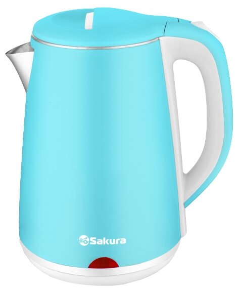Чайник SAKURA SA-2150WBL 2,2л. 1800Вт. голуб+молочн