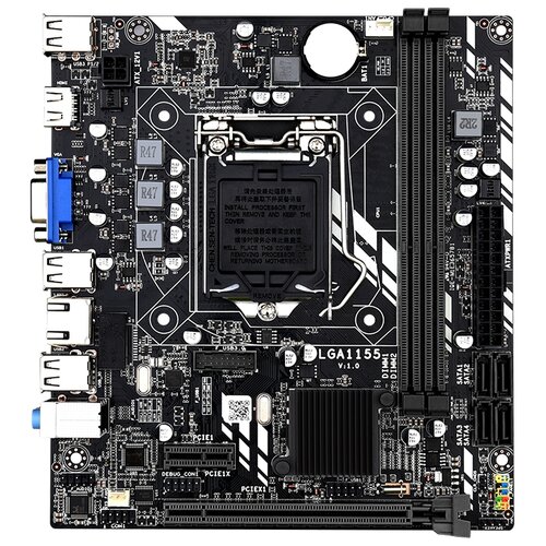 Материнская плата Jingsha H61M 630000₽