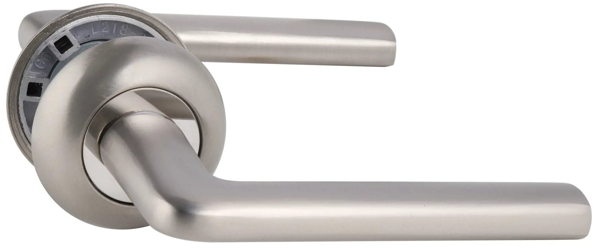 Дверные ручки Edson 21-Z01 без запирания алюминий никелированное покрытие цвет матовый никель