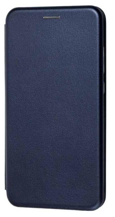 Чехол- книга боковая для Xiaomi Redmi 9C, темно-синий