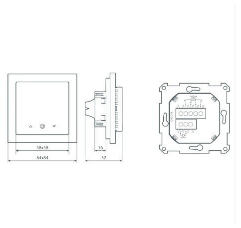 Терморегулятор/термостат для теплого пола Thermo Thermoreg TI-300 - фотография № 4