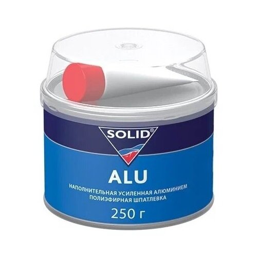 Шпатлевка наполнительная усиленная алюминием SOLID Alu 250 гр.