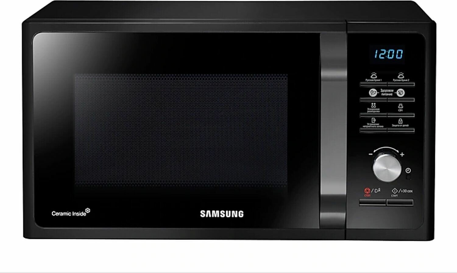 Микроволновая Печь Samsung MS23F302TAK/BW 23л. 800Вт черный