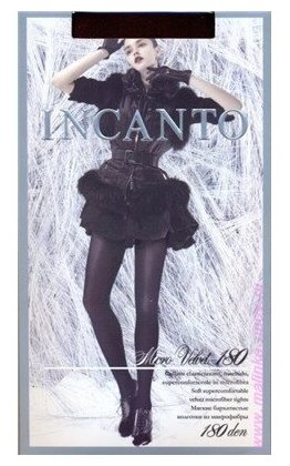 Колготки  Incanto MicroVelvet, 180 den, размер 2, черный