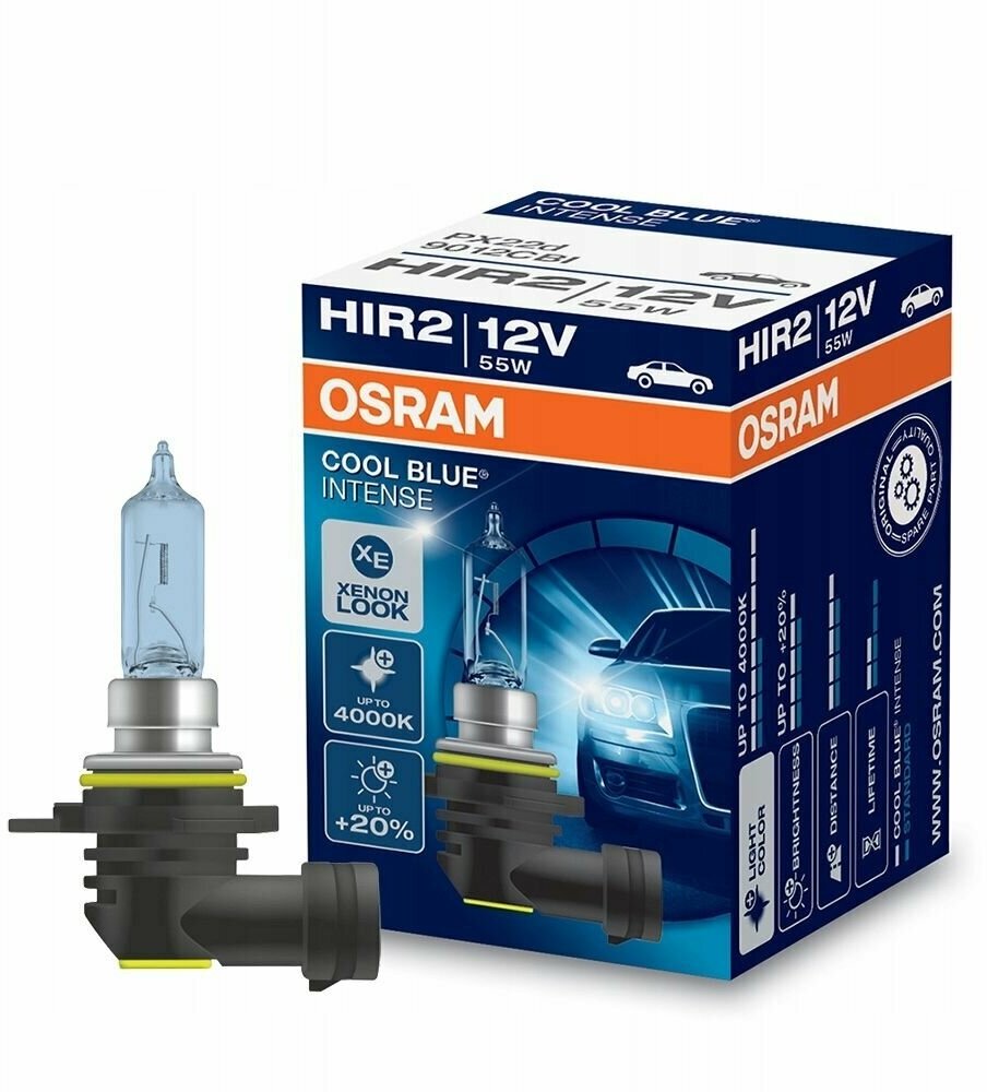 OSRAM HIR2 12V- 55W (PX22d) - фото №12