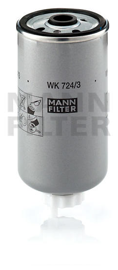 MANN-FILTER WK724/3 (1908556 / 5001859430 / WK7243) фильтр топливный