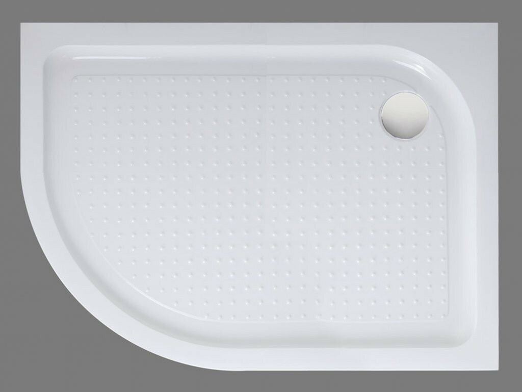 Акриловый душевой поддон BelBagno 1000х800х150 мм TRAY-BB-RH-100/80-550-15-W-L