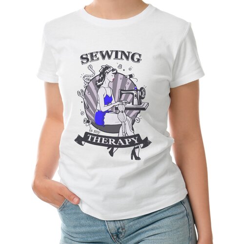 фото Футболка roly, размер s, белый