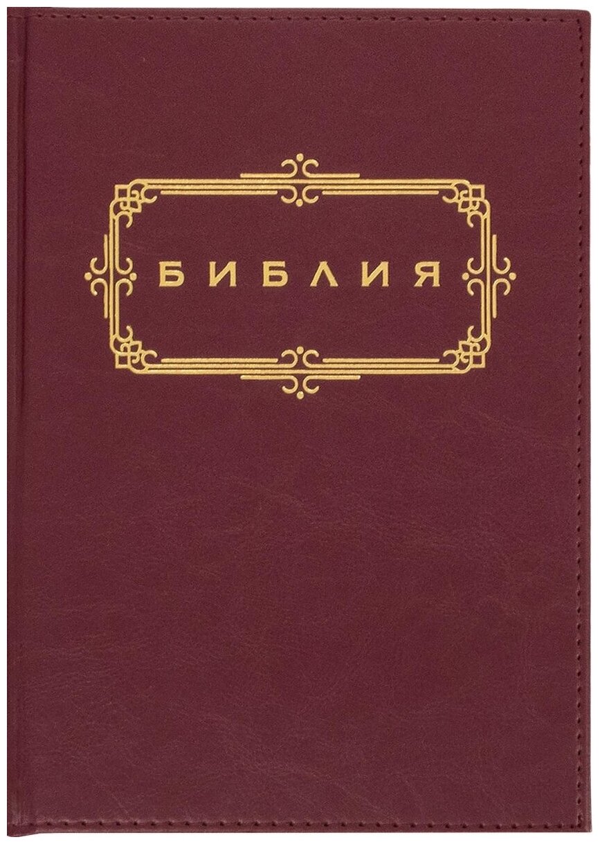 Библия. Книги Священного Писания Ветхого и Нового Завета (золотой обрез) - фото №1