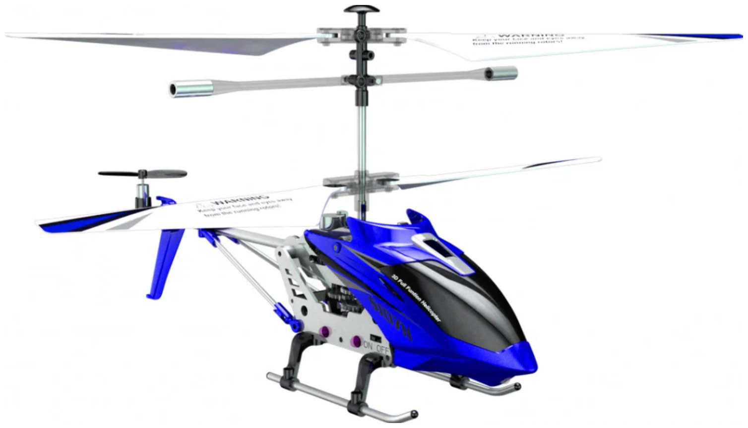 Радиоуправляемый вертолет Syma S107H Blue 2.4G с функцией зависания - S107H (SYMA-S107H-BLUE)