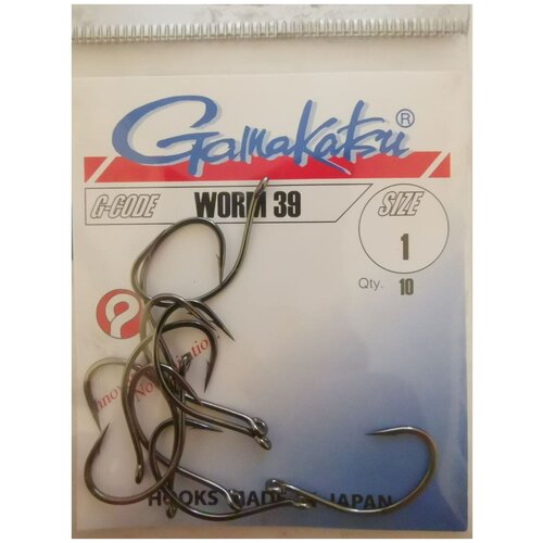 фото Крючок gamakatsu hook worm 39 №1