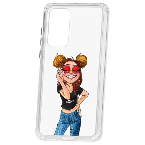 фото Чехол на huawei p40 kruche print smiling