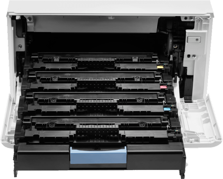 Многофункциональное печатающее устройство HP Color LaserJet Enterprise MFP M480f (p/c/s/f, A4, 600x600 dpi, 27(27)ppm, 2Gb, 2trays 50+250, ADF 50, Duplex, USB/GigEth, 1y warr, cart. in box B 2400, CMY - фото №11