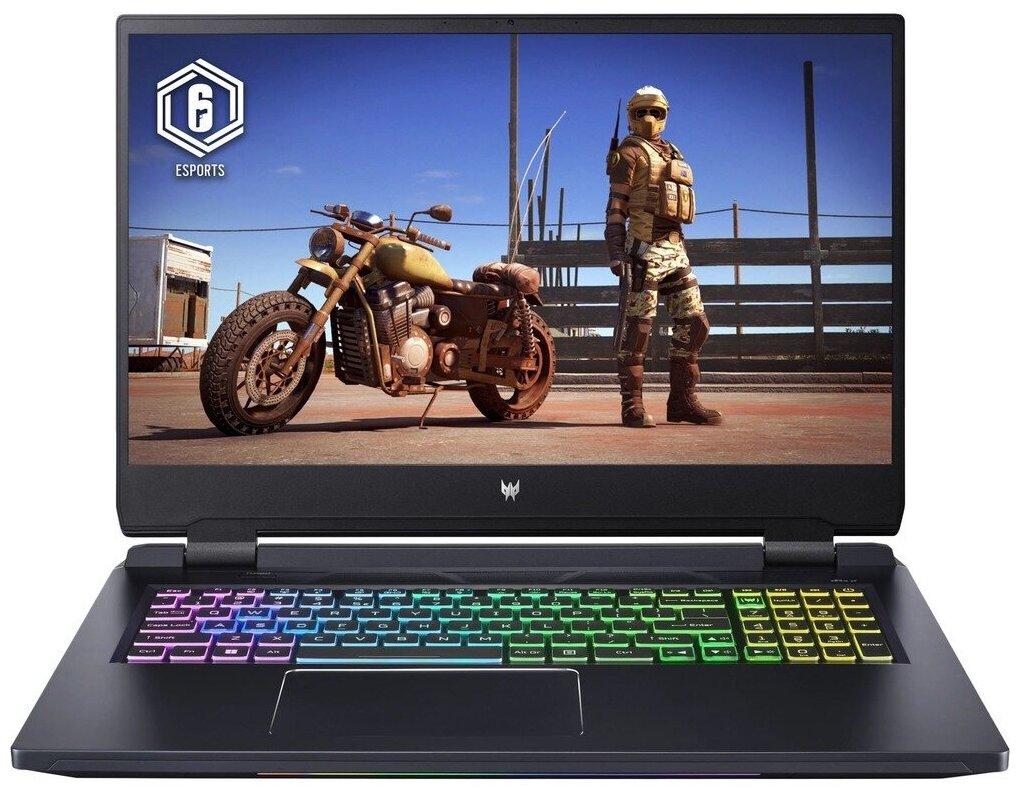 Ноутбук Predator Helios 300 PH317-56-99EE 17.3" QHD IPS/Core i9-12900H/16GB/1024GB SSD/GeForce RTX 3070 Ti 8GB/Win 11 Home/NoODD/черный (NH.QGFCN.002)