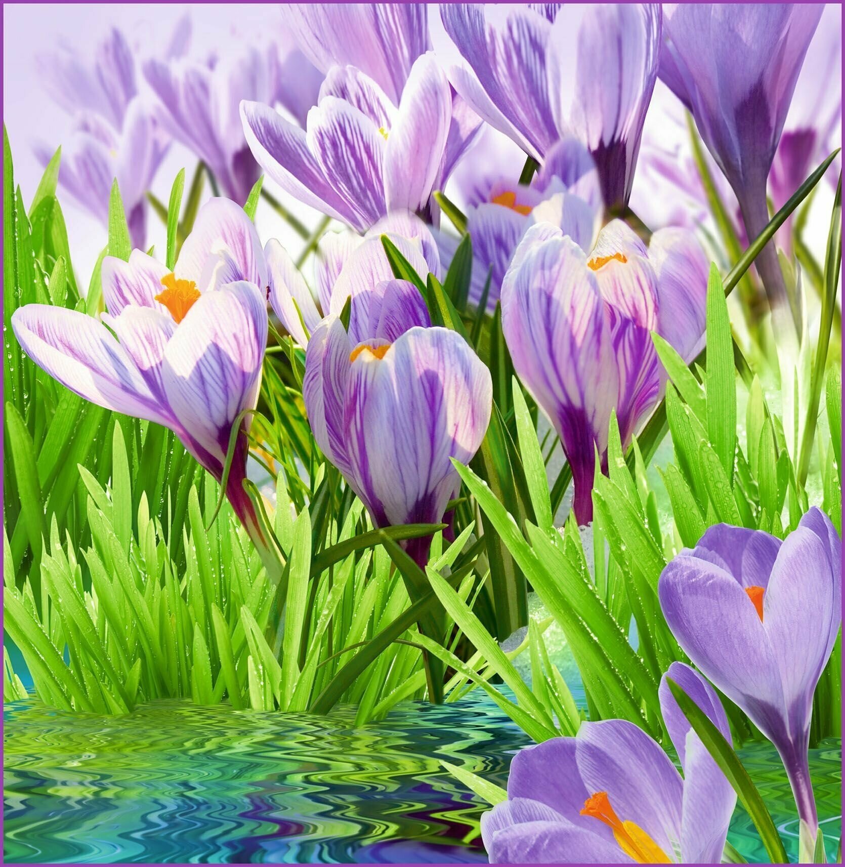 фото Фотообои Vostorg № 127 Дыхание весны 196х201см