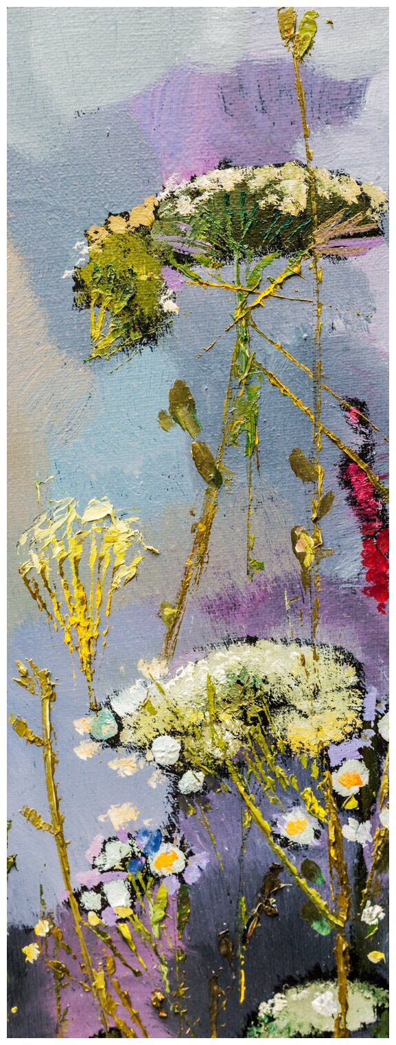 Фотообои на стену HARMONY Decor HD1-049 Живопись Полевые цветы, 100 х 270 см, флизеиновые