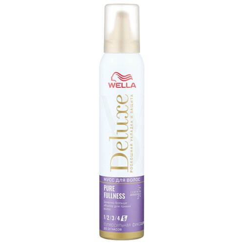 фото Wella Deluxe мусс для волос