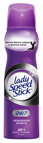 Дезодорант-антиперспирант спрей Lady Speed Stick Невидимая защита