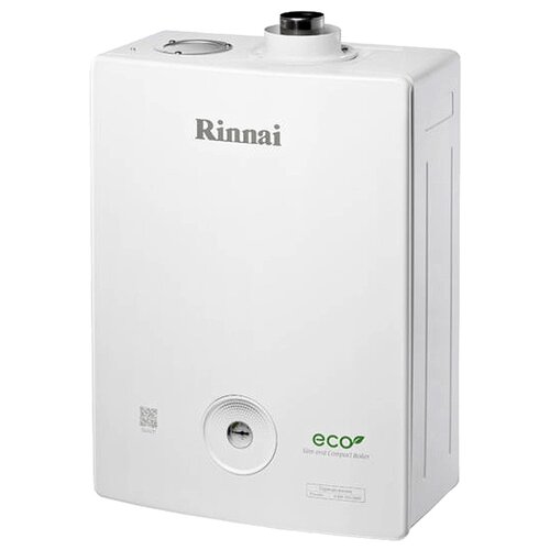 Конвекционный газовый котел Rinnai Конвекционный газовый котёл RINNAI BR-RE24, 22.7 кВт, до 240 м.кв., двухконтурный под европейский дымоход Ø 60/100, двухконтурный пульт управления rinnai smart wifi u 200