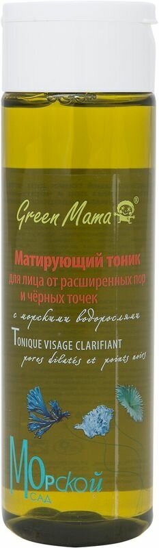 Тоник для лица Green Mama Морской сад Матирующий 200мл - фото №8