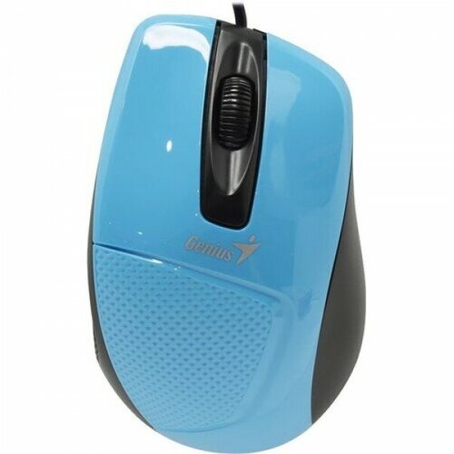 Мышь Genius Mouse DX-150X ( Cable, Optical, 1000 DPI, 3bts, USB ) Blue мышь genius dx 110 белый оптическая 1000 dpi 3 кнопки usb