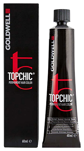 Goldwell Topchic стойкая крем-краска для волос микстон, Ash Ash Пепельно-пепельный