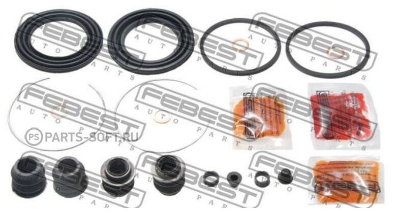 Ремкомплект суппорта передний TOYOTA MARK II 92-02 0175-190F FEBEST 0175-190F | цена за 1 шт