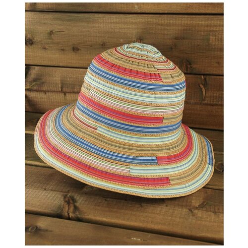 фото Шляпа-панама женская fiji29, 50126 темное золото