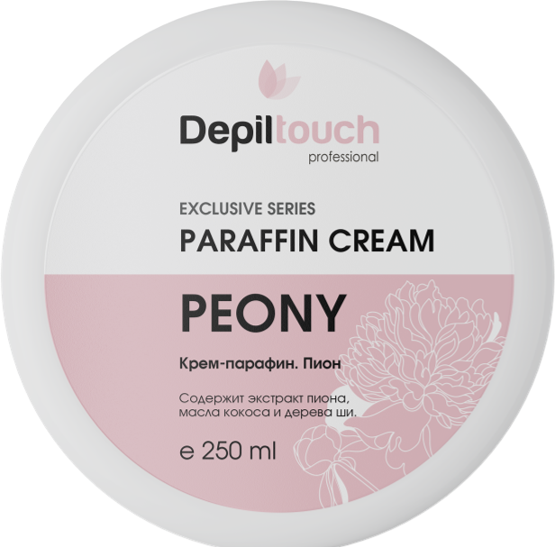 Крем-парафин Пион (Paraffin cream Peony) Depiltouch, 250 мл