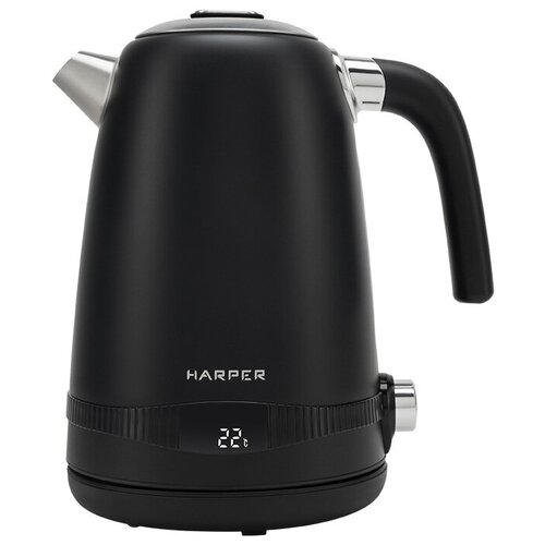 Электрочайник HARPER HWK-MD05 черный нерж сталь 409000₽