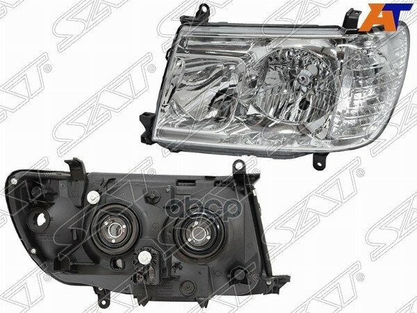 Фара Toyota Land Cruiser 100 05-07 Lh Галоген, С Электрокорректором Sat арт. ST-212-11H9L-LD-EM