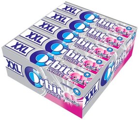 Жевательная резинка Orbit XXL White Bubblemint 20 шт. по 20,4 г