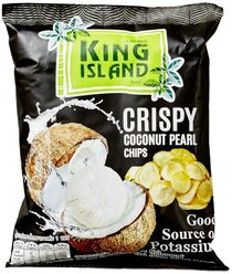 Чипсы King Island кокосовые из сердцевины пророщенного кокоса, 40 г