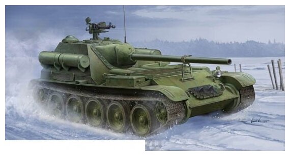 09505 САУ Soviet SPG SU-101
