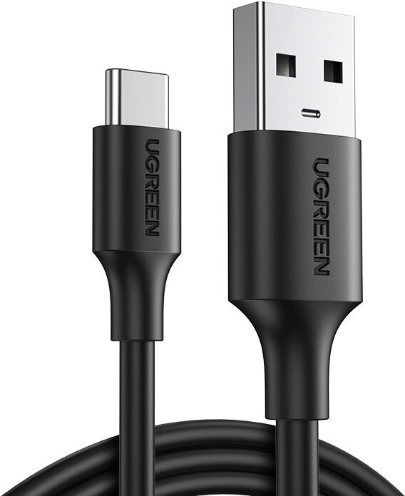 Кабель UGREEN US287 (60122) USB-A 2.0 to USB-C Cable Nickel Plating. Длина: 15м. Цвет: белый