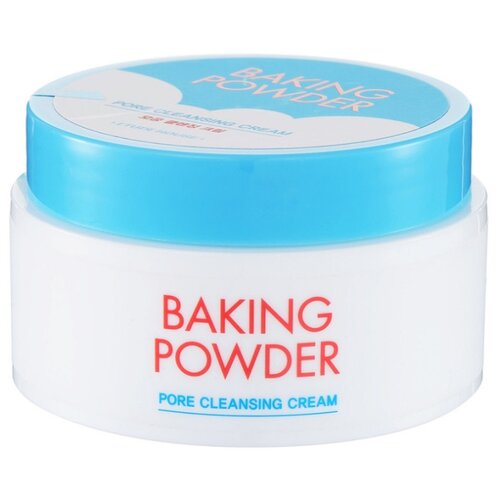 фото Etude House крем с содой для снятия макияжа и очищения пор Baking Powder Pore Cleansing Cream, 180 мл