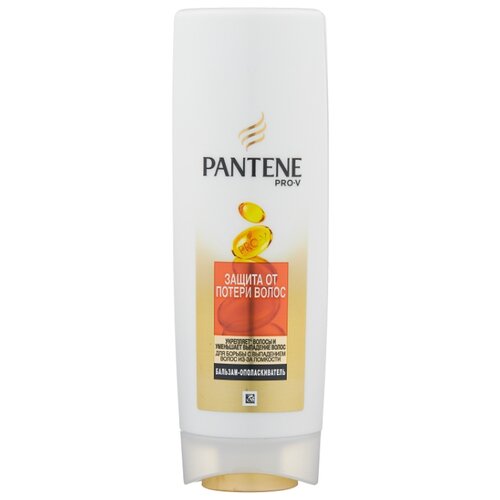 фото Pantene бальзам-ополаскиватель Защита от потери волос для ломких волос, 360 мл