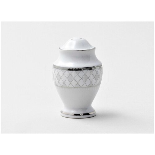 Солонка Серая сетка Платина Repast