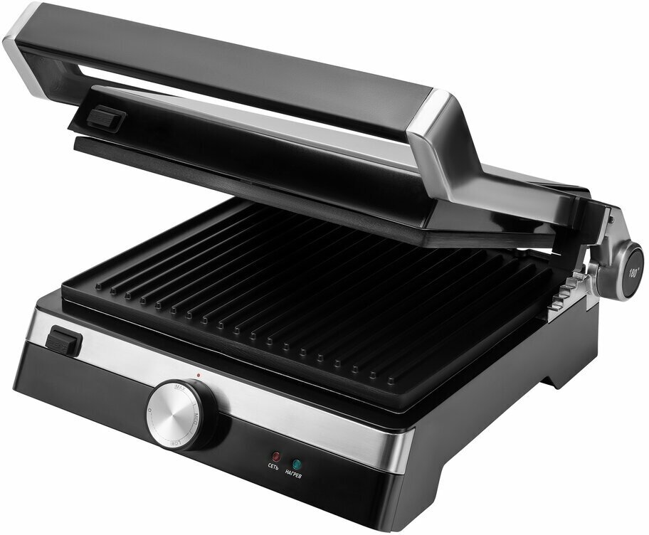 Электрогриль POLARIS PGP-1902 серебристый