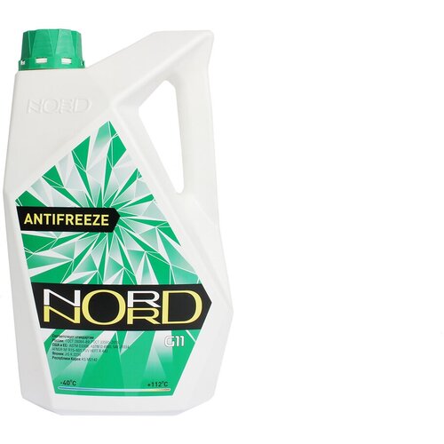 Антифриз Nord High Quality Antifreeze готовый -40C зеленый 3 кг NG 22267