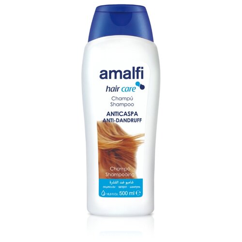 фото Amalfi шампунь Hair care Anti-Dandruff против перхоти 500 мл